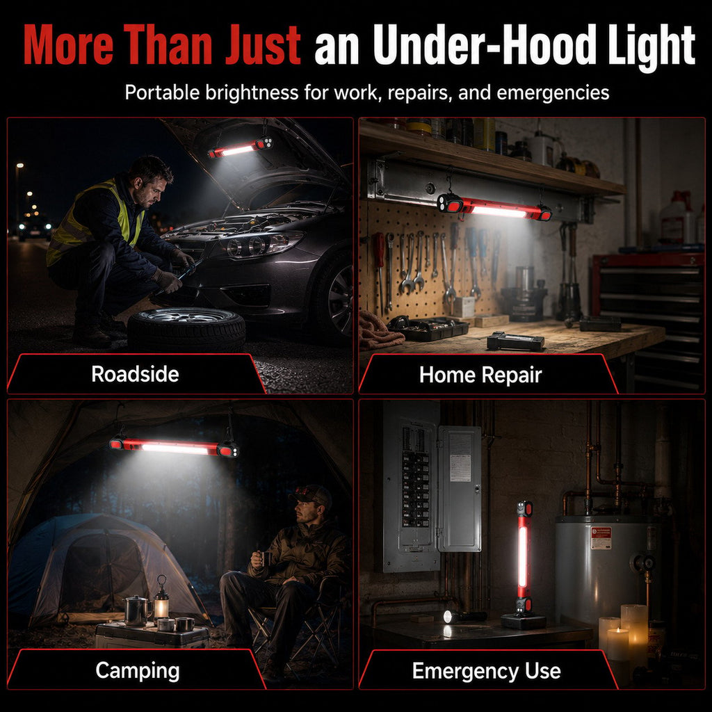 Father's Day Promotion SAVE 49% & FREE SHIPPING🔥3000LM Rechargeable Magnetic LED Work Light Bar