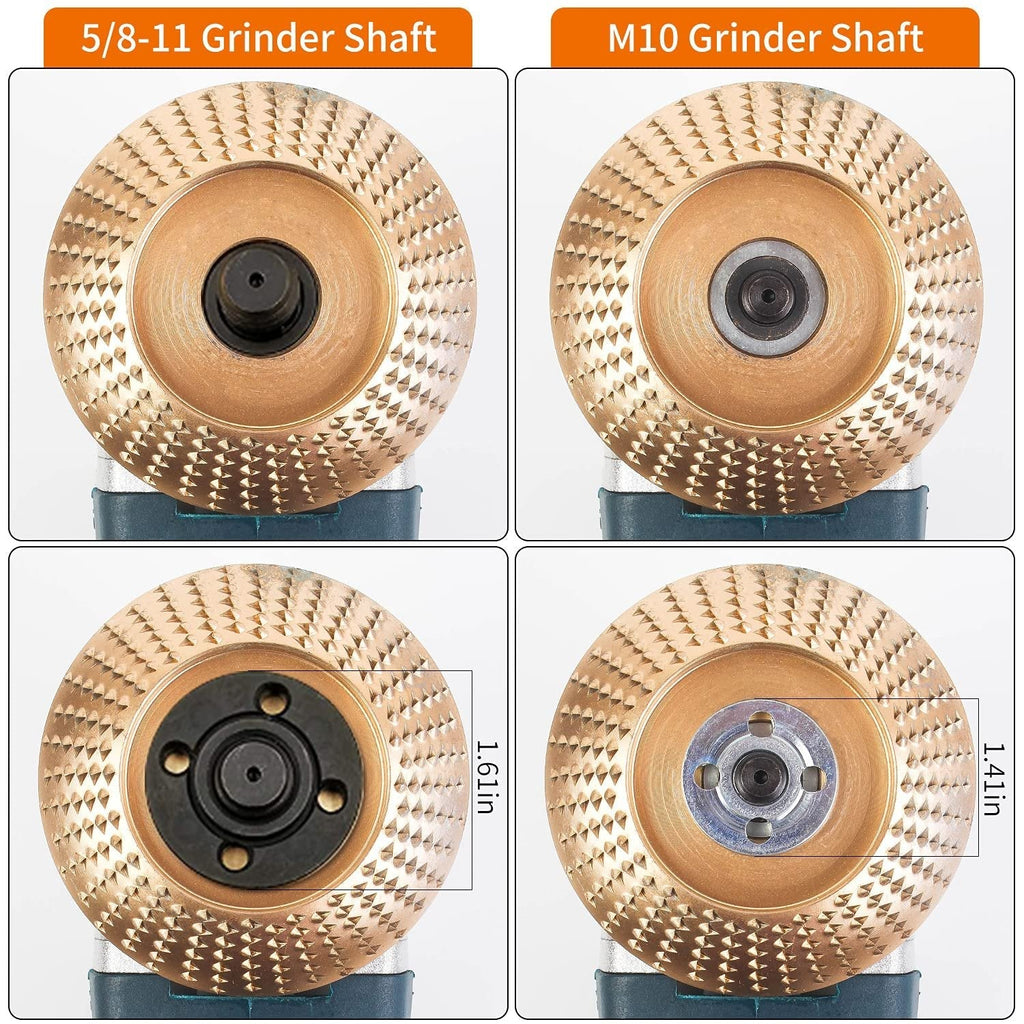 🔥 3PCS 4" Wood Carving Disc Set — The Ultimate Woodworking Game-Changer