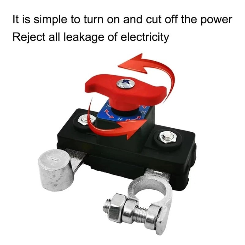 🔥LAST DAY 49% OFF - 🛠️12V/24V Car Battery Isolation Switch Automatic Manual Circuit Breaker Protector