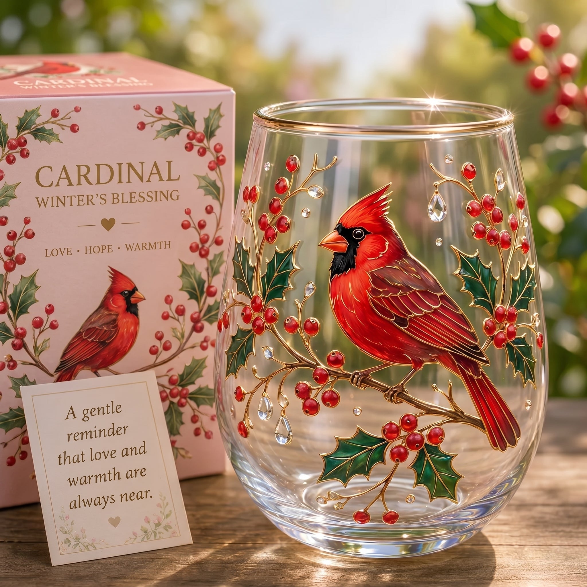 🌸🌿 Limited Edition 2026 Garden Morning Bliss Glass Tea Cup☀️☕