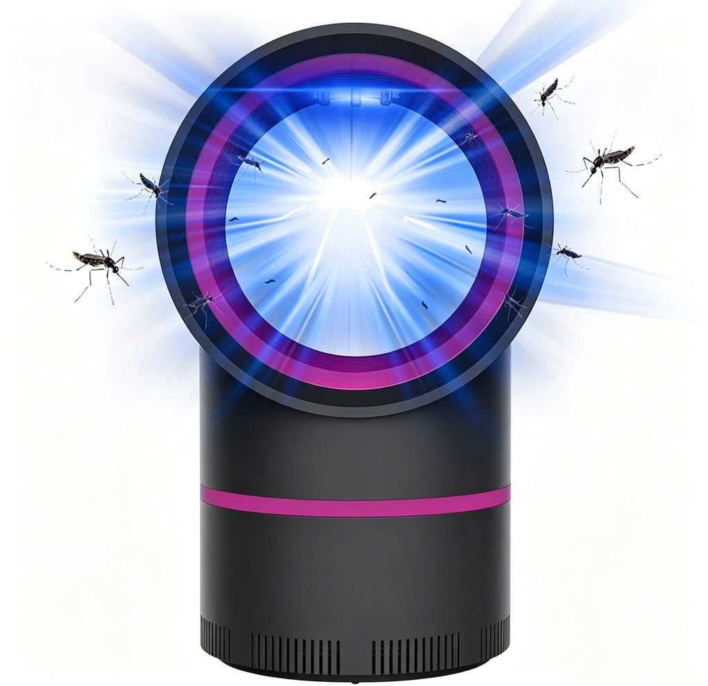 🦟 LED Mosquito Killer Lamp – Mute UV Light, Bug Trap for Home