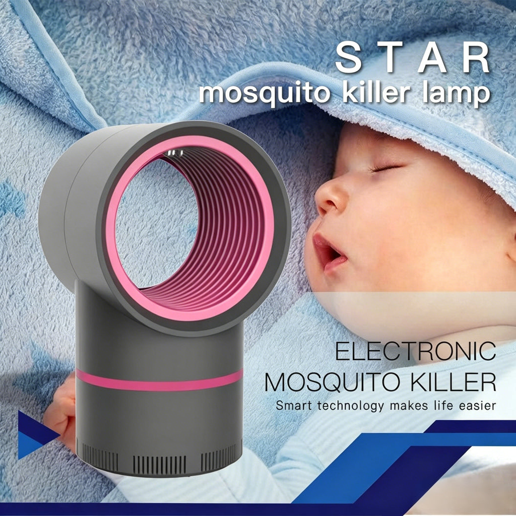 🦟 LED Mosquito Killer Lamp – Mute UV Light, Bug Trap for Home