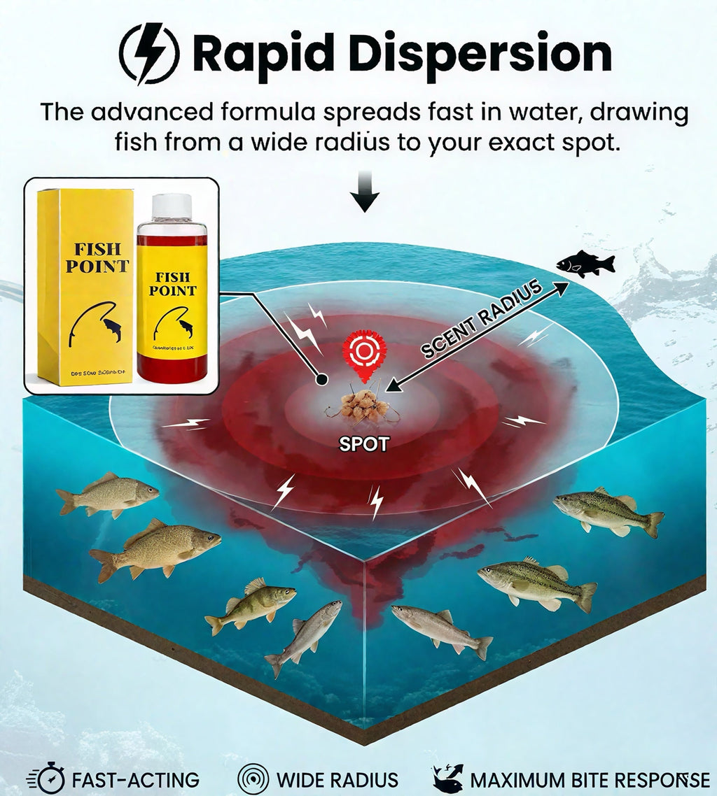 🎣 Fish Attractant – Red Worm Formula, More Bites, Less Waiting