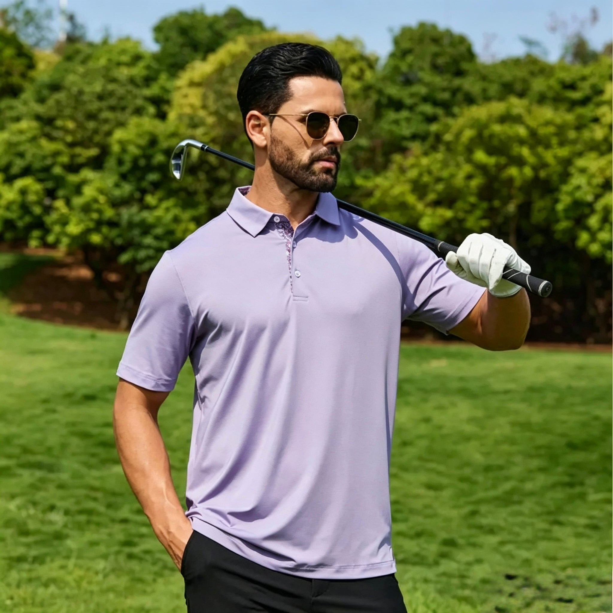 ⚡Men's Quick-Dry Performance Polo Shirt | Moisture-Wicking & UPF30+
