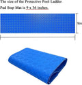 Swimming Pool Ladder Mat,Swimming Pool Step Mat with Non-Slip Texture