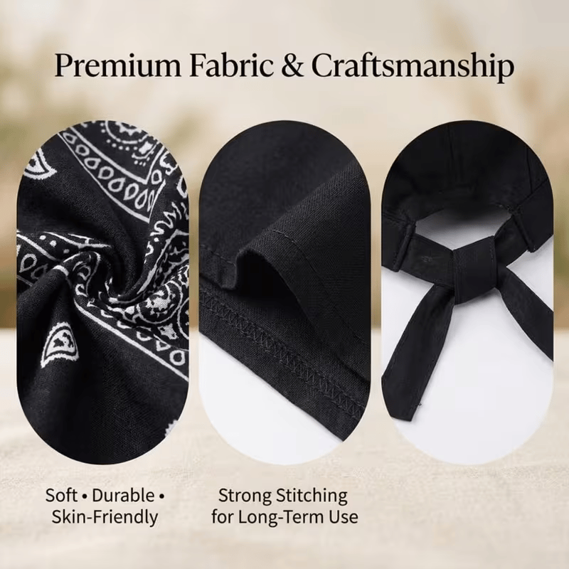 BUY 1 FREE 1 🏝️😍Paisley Cooling Headscarf Cap