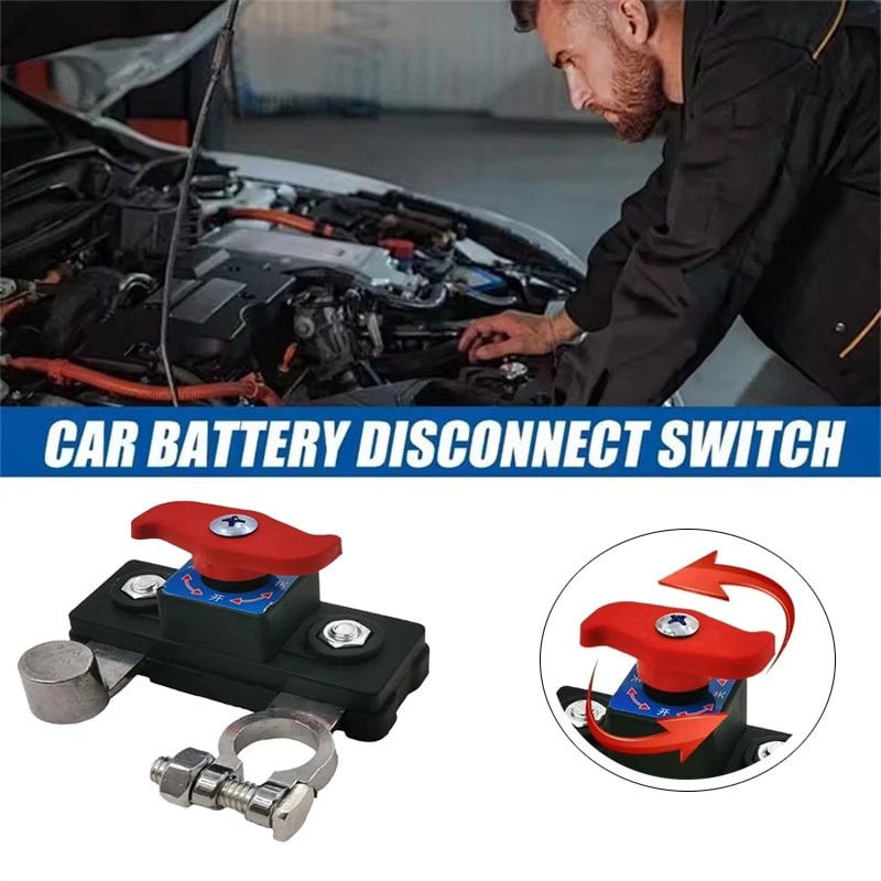 🔥LAST DAY 49% OFF - 🛠️12V/24V Car Battery Isolation Switch Automatic Manual Circuit Breaker Protector
