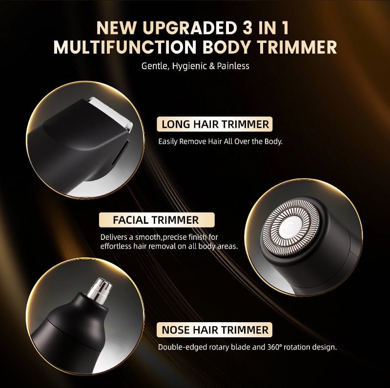 New Upgraded 3-in-1 Multifunctional Trimmer
