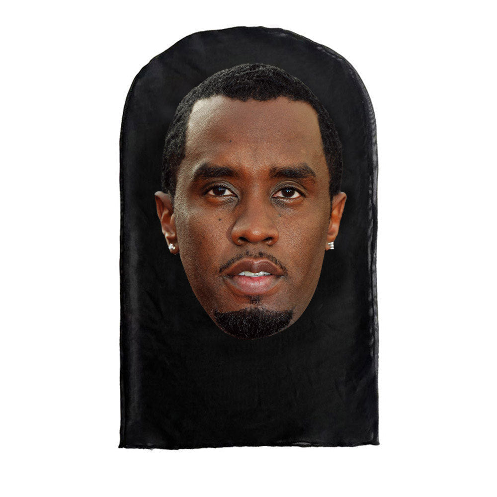 3Pcs Funny Printed Full Face Mesh Mask – Breathable Cosplay Hood for Parties & Street Style