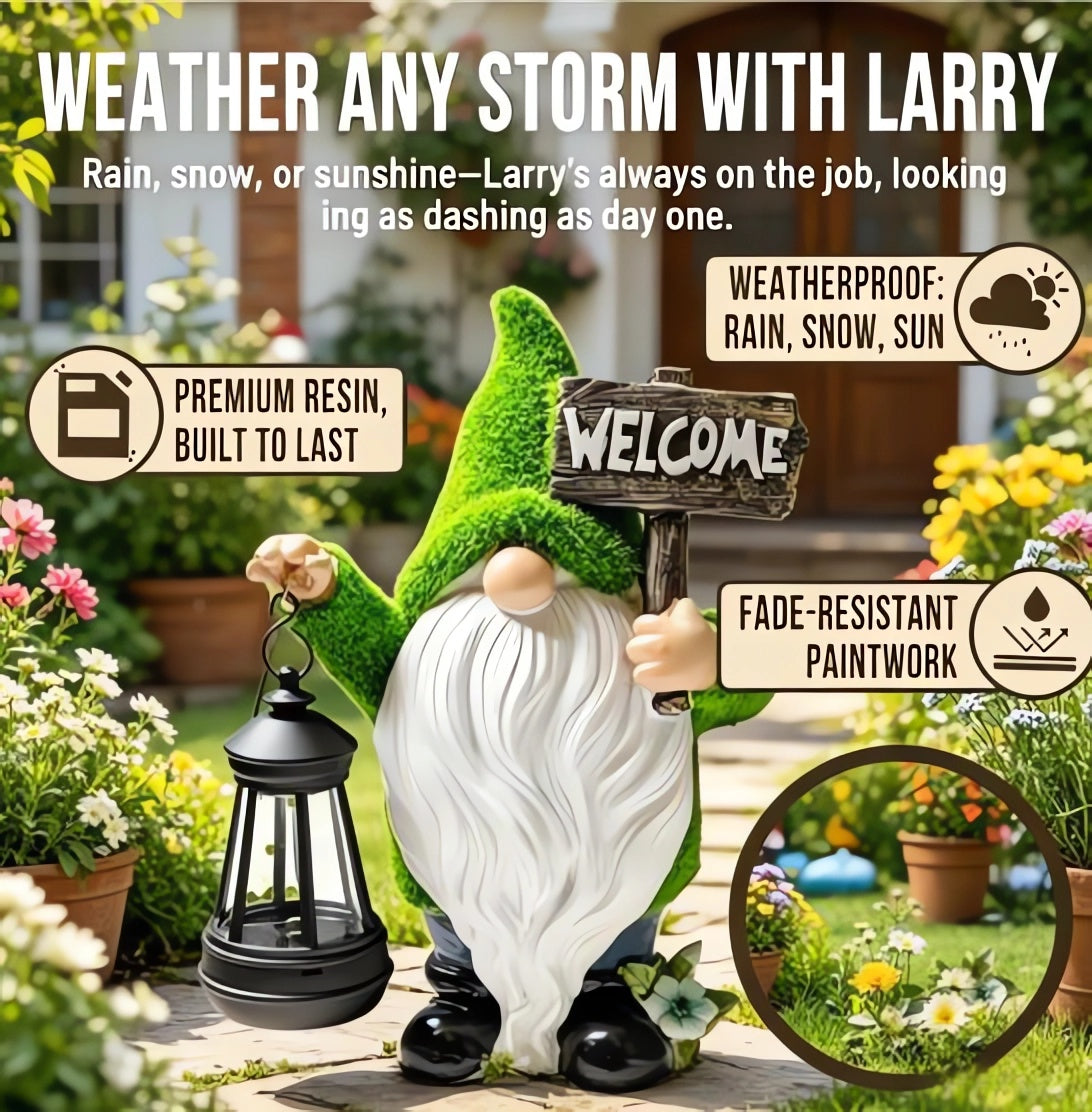 🌺Summer Sale 49% OFF🔥Outdoor Garden Gnomes with LED Solar Light