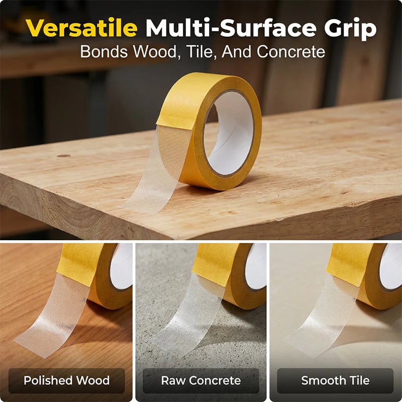 Strong Adhesive Double-sided Mesh Tape