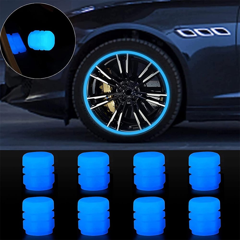 🚗🌙Luminous Tire Valve Stem Caps