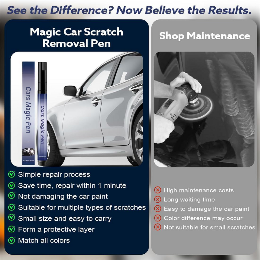 🚗✨Magic Car Scratch Removal Pen | Easy DIY Auto Paint Touch-Up🛠️🍂