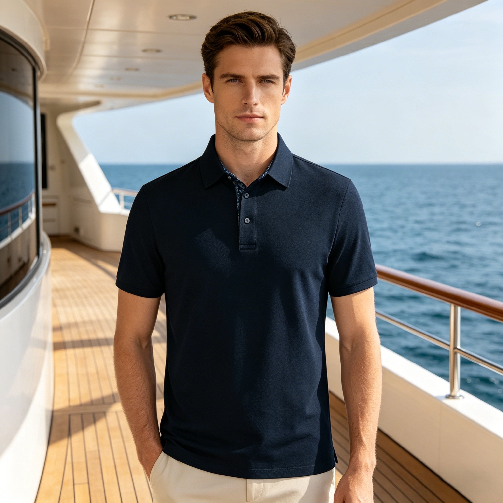 👕3-Pack Men's Polo Shirts