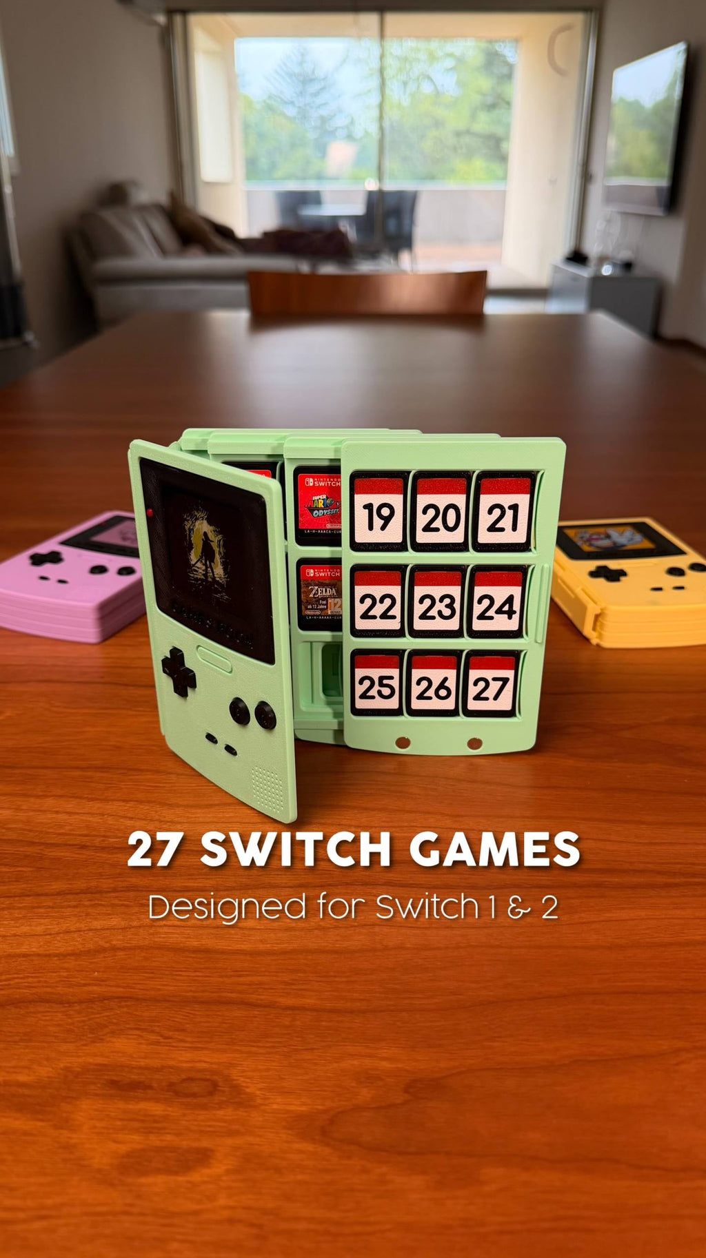 🎮Gaming Card Organizer Case | Compact Holder for Game & Memory Cards