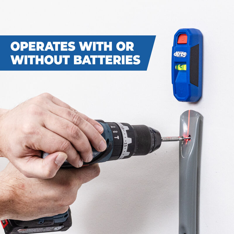 🔍Kreg Laser-Mark Stud Finder – No Missed Studs. No Extra Holes.