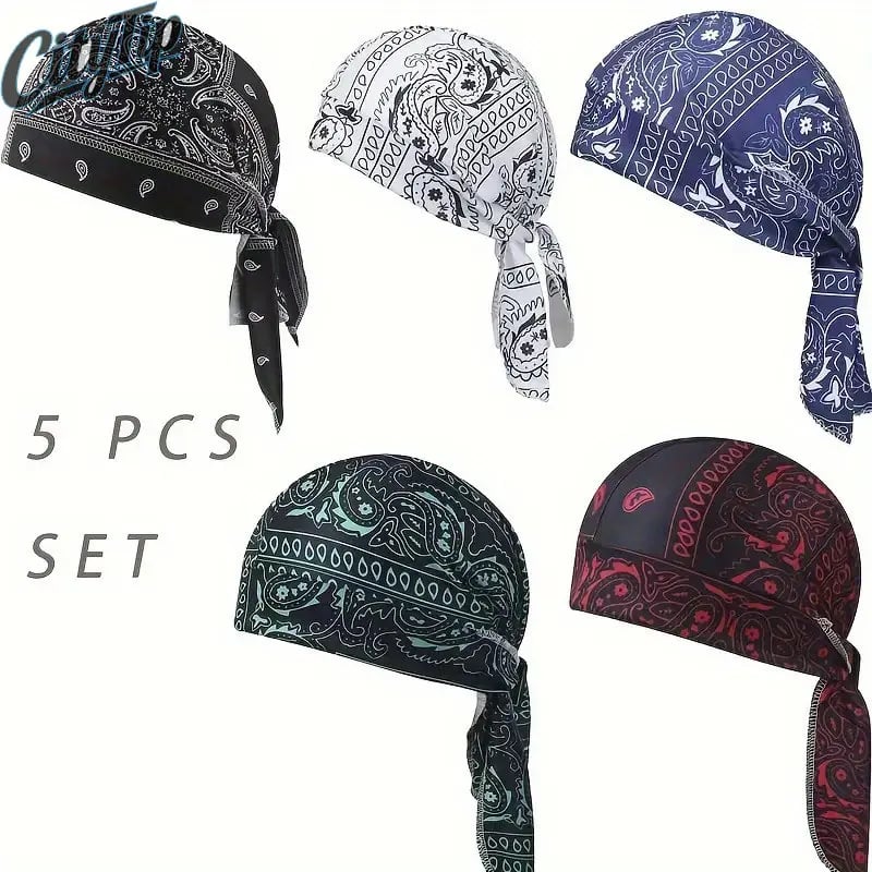 BUY 1 FREE 1 🏝️😍Paisley Cooling Headscarf Cap
