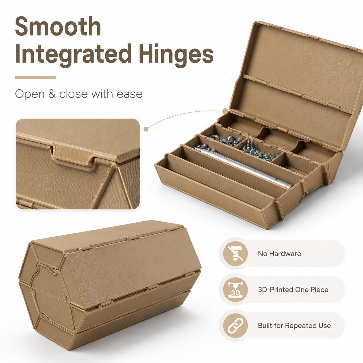 3D-Printed Modular Storage Box