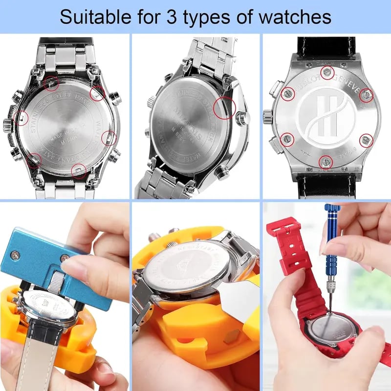 🔥Watch repair and maintenance tool kit⌚️