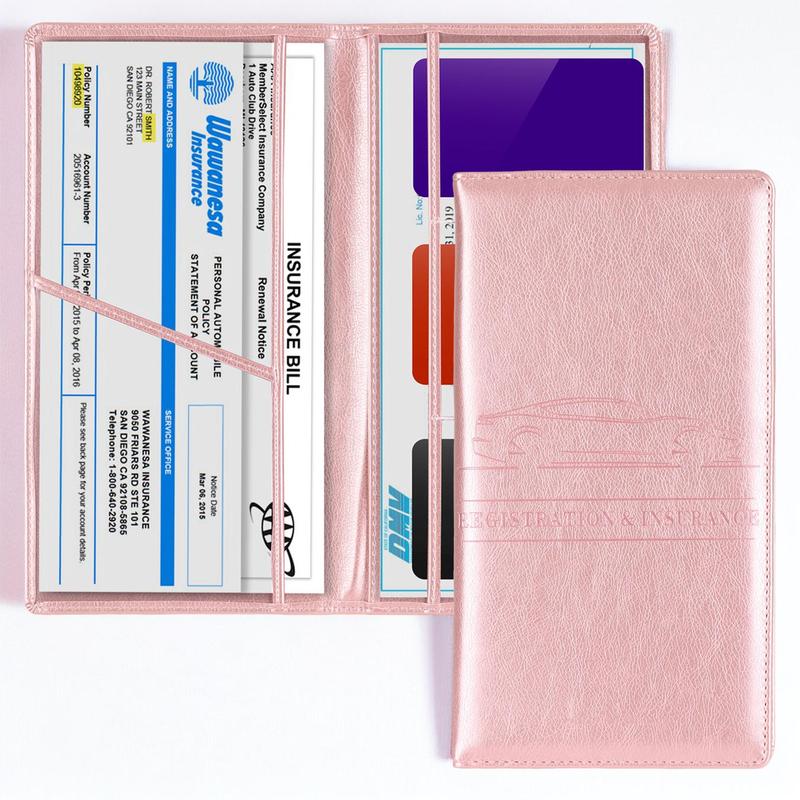 🚘Car Registration & Insurance Card Holder