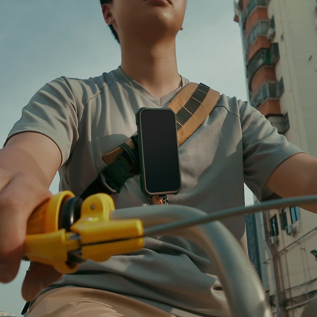 Quick-Release Magnetic Phone Mount for Straps