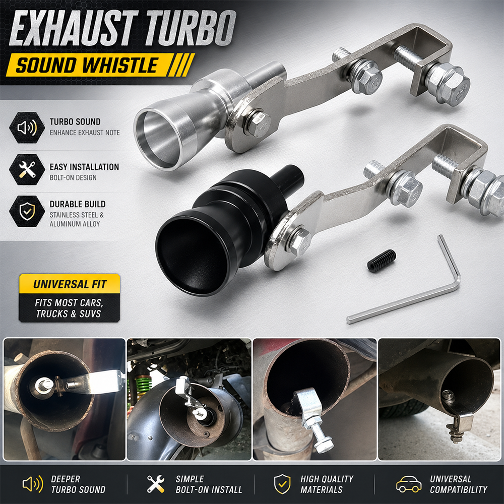 Turbo Sound Exhaust Whistle – Fits All Cars & Motorcycles