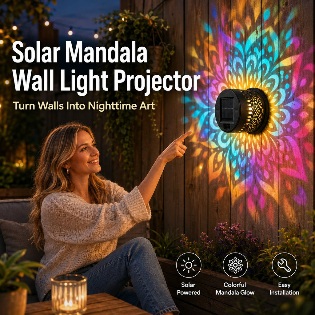🔥2026 New Solar Mandala Lights
