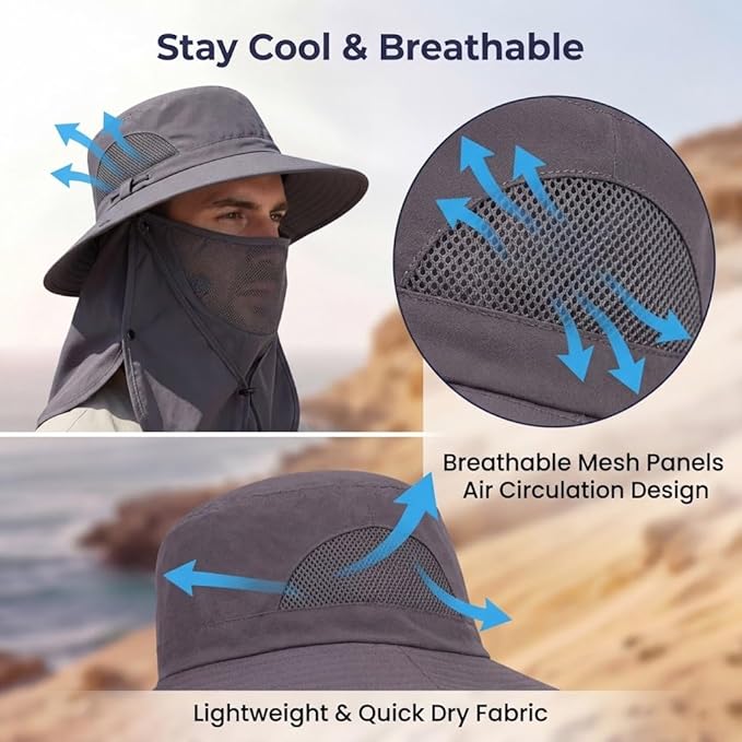🔥Father's DAY 49% OFF🎣- Unisex Adventure Shield - Extreme UV Protection for All Terrains