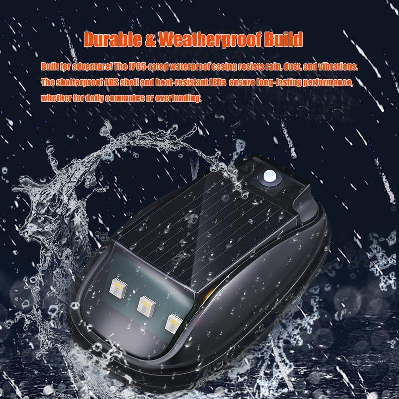 ⚡Hot Sales 49% OFF🔥Solar Car Roof RGB Strobe Light - Free Remote Control Included