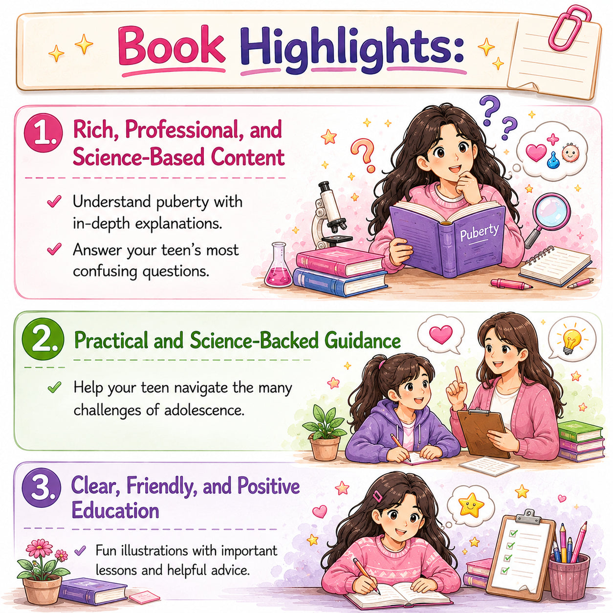 Bedside Books for Teen Boys & Girls