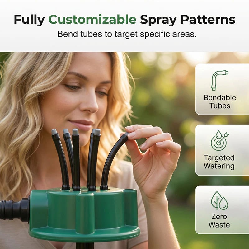 🔥LAST DAY 49% OFF - 🛠️💧360° Coverage Precision Garden Irrigation Sprinkler