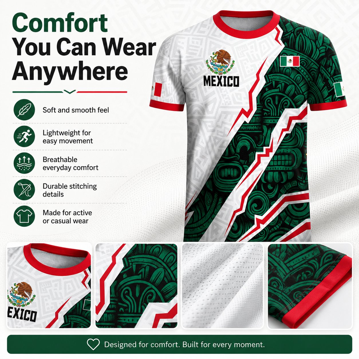 🇲🇽⚽ 2026 Mexico Soccer Jersey – Ultimate Gift for Passionate Football Fans