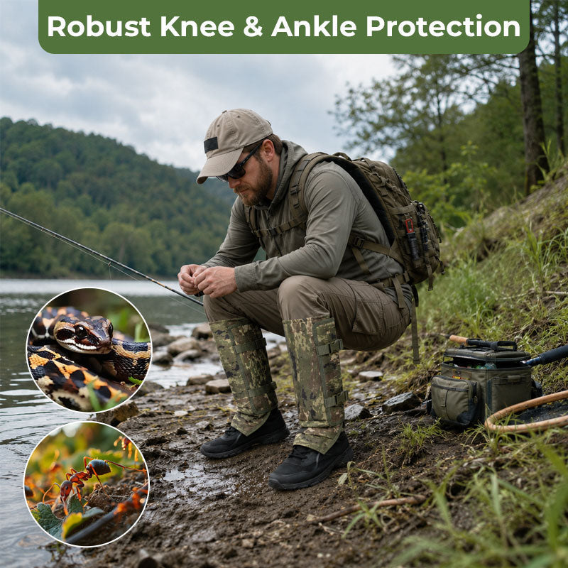 Anti-Snake Bite Protective Leg Gaiters