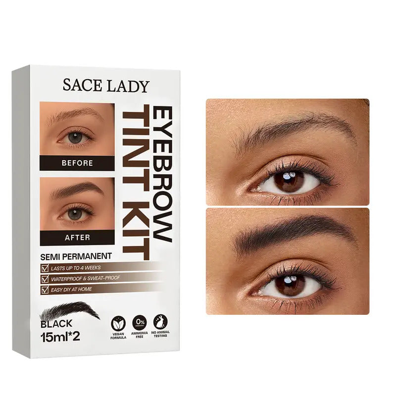 ✨ Long-Lasting Eyebrow Tint Kit – Waterproof Color