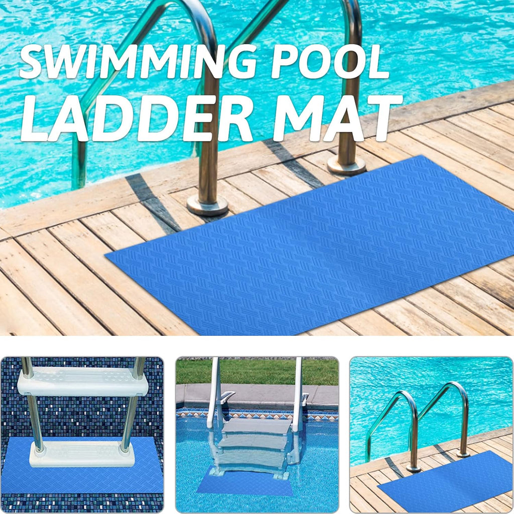 Swimming Pool Ladder Mat,Swimming Pool Step Mat with Non-Slip Texture