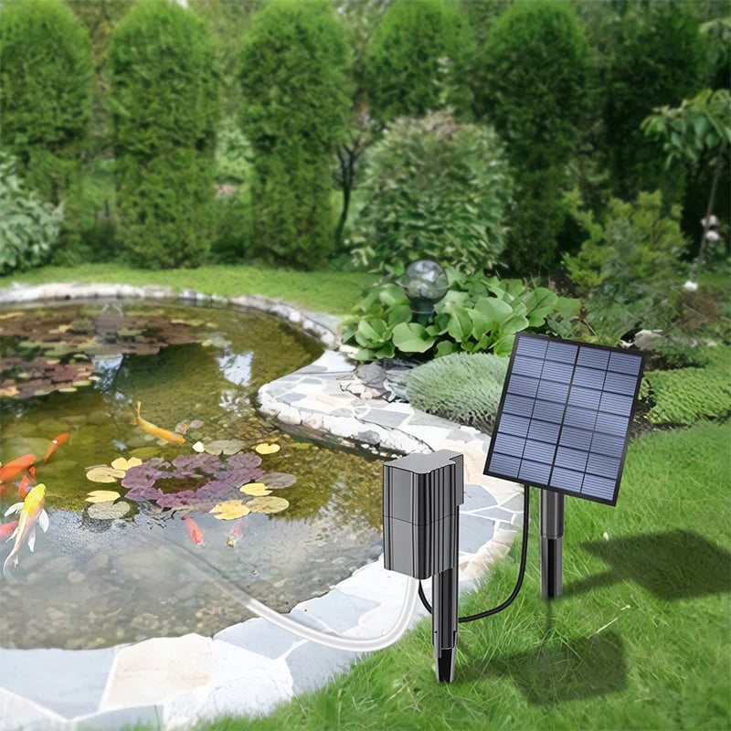 ⚡ 49% OFF NOW! ✨Solar Pond Aerator with Air Pump