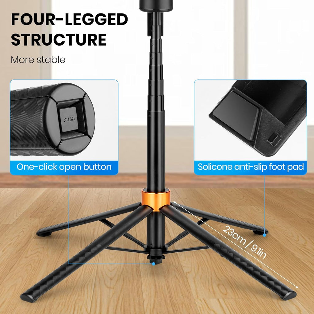 360° AI Auto Tracking Tripod with Gesture Control