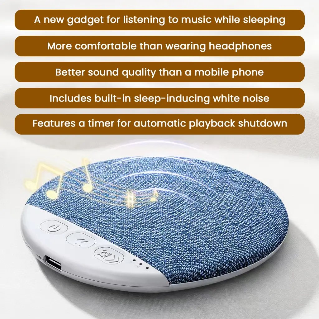 Pillow Speaker for Sleeping