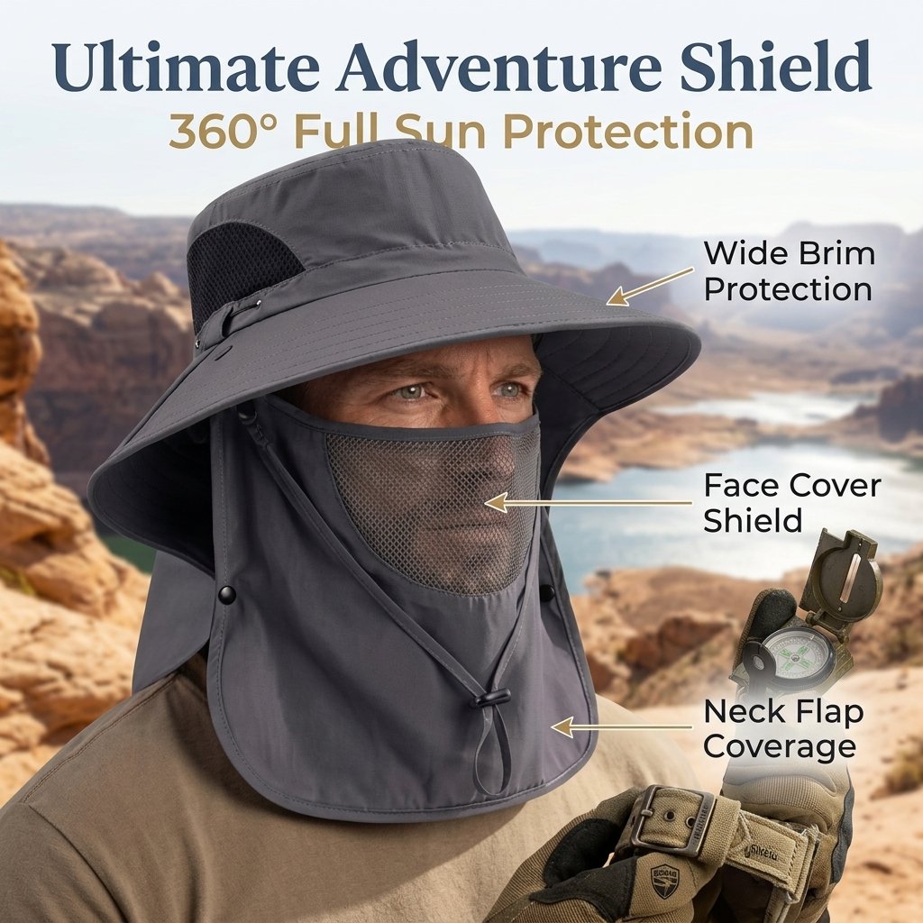 🔥Father's DAY 49% OFF🎣- Unisex Adventure Shield - Extreme UV Protection for All Terrains