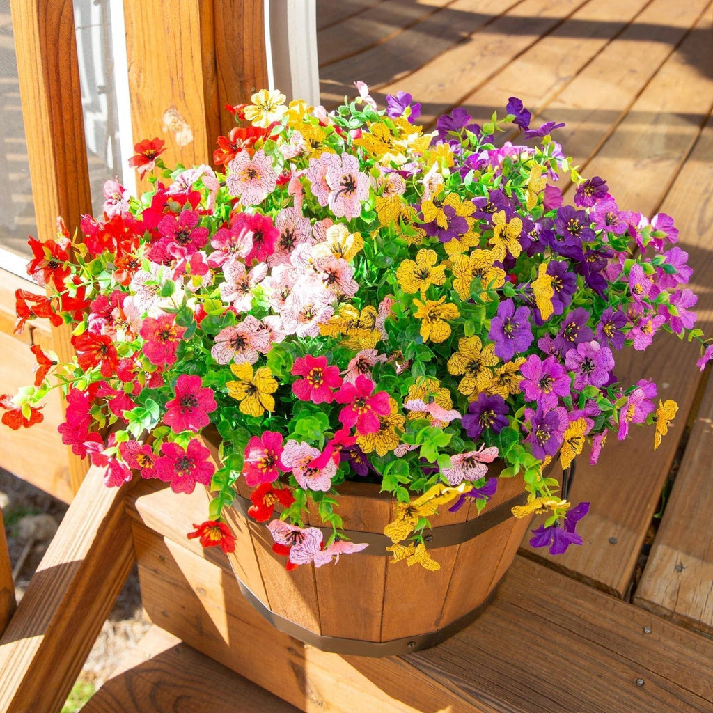 💐 UV-Resistant Colorful Artificial Flowers – 49% OFF Today Only 🌸
