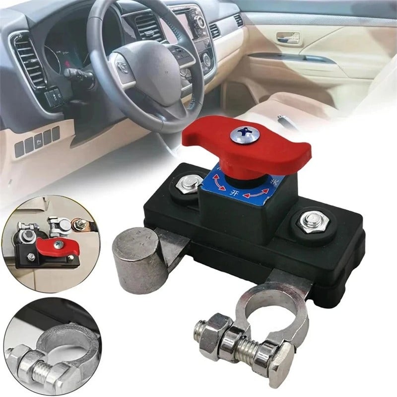 🔥LAST DAY 49% OFF - 🛠️12V/24V Car Battery Isolation Switch Automatic Manual Circuit Breaker Protector