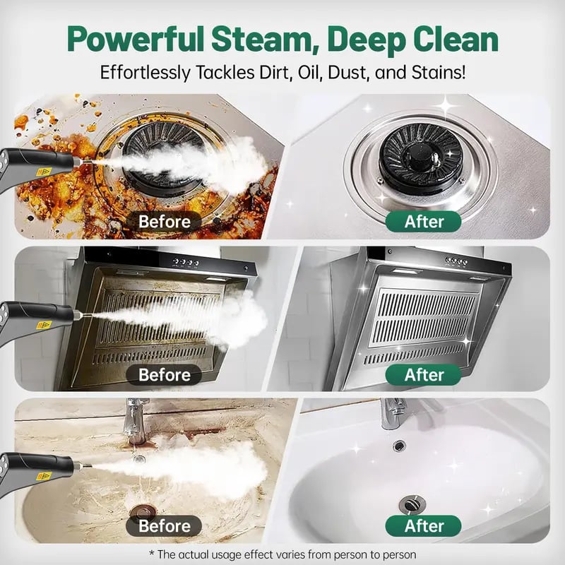 2500W Handheld High-Temperature Pressurized Steam Cleaner