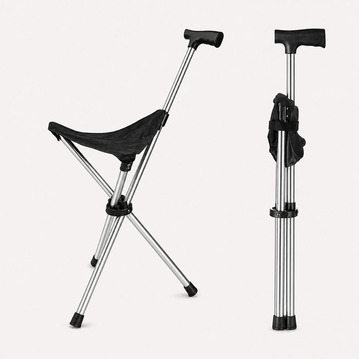 Folding Portable Cane Chair: The Best Gift for Seniors