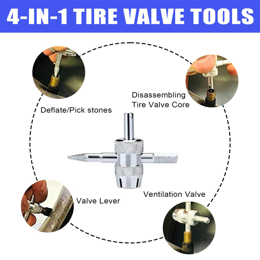 🔥Last Day 49% OFF - 🚗🛠️🔥SnapFixMate Tire Valve Tool Kit -⚡Fix Leaky Valves in 15 Seconds