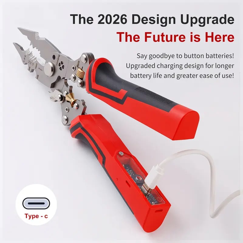 🔧 16-in-1 Multifunctional Wire Stripper Twister – Professional Electrical Tool