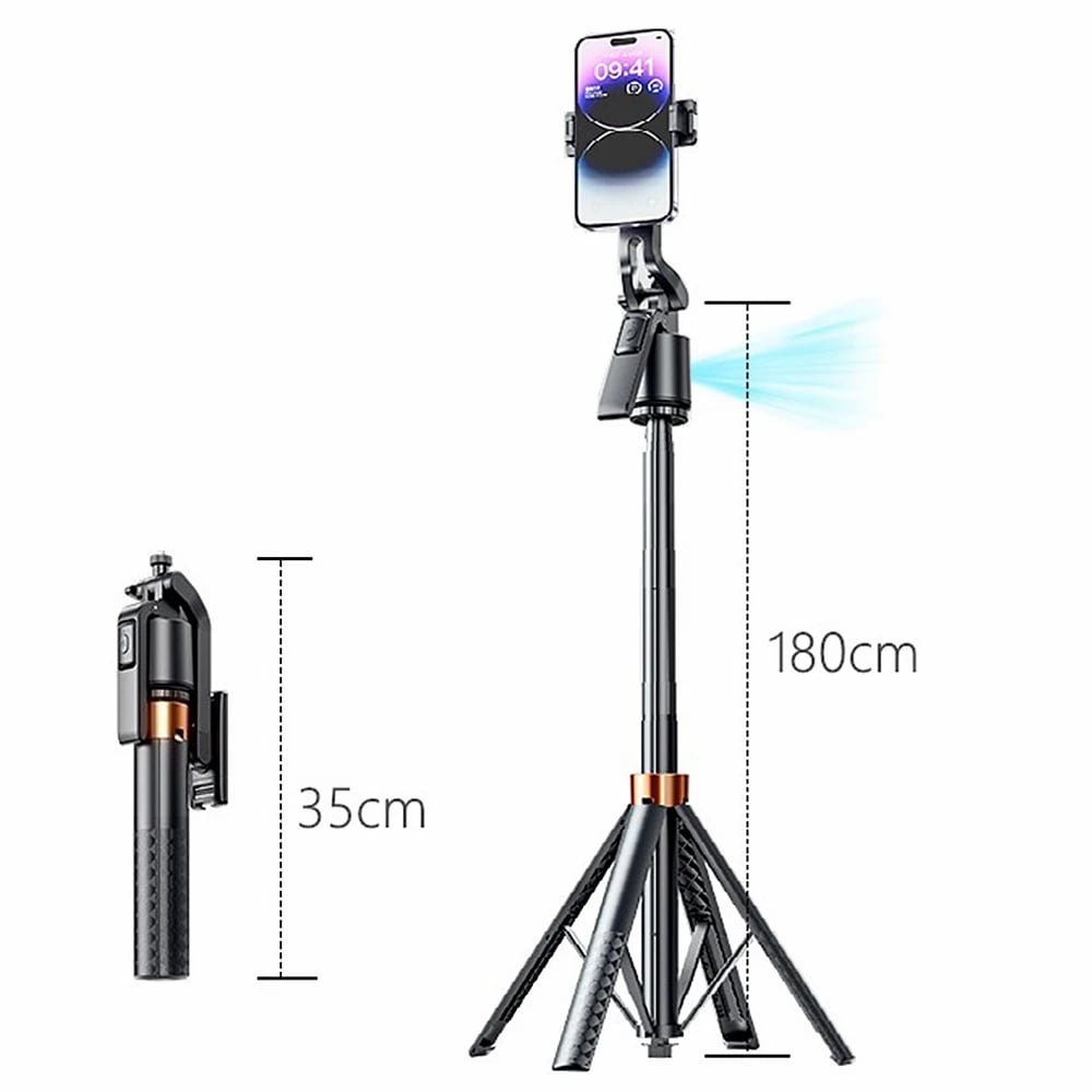 360° AI Auto Tracking Tripod with Gesture Control