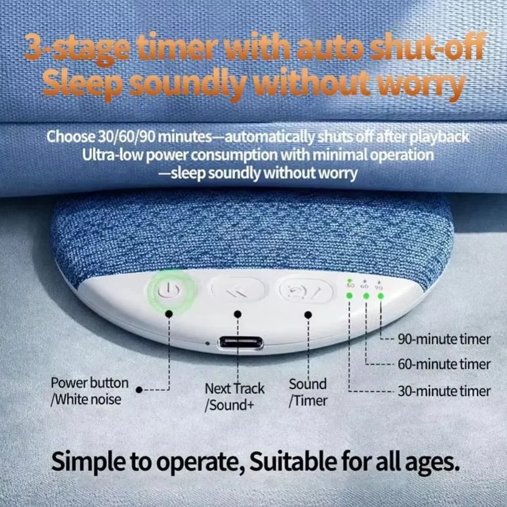 Pillow Speaker for Sleeping