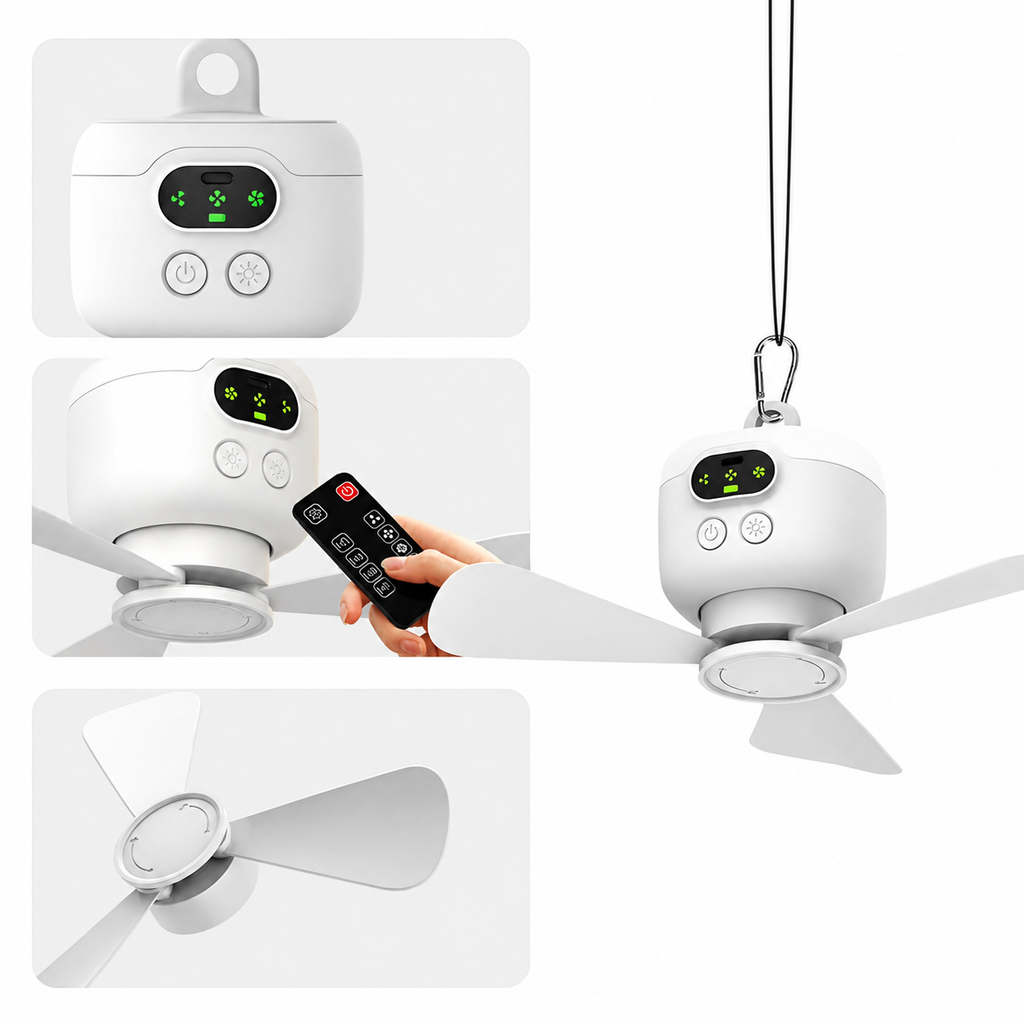 Portable Camping Light – Rechargeable and Hangable for Outdoor Use