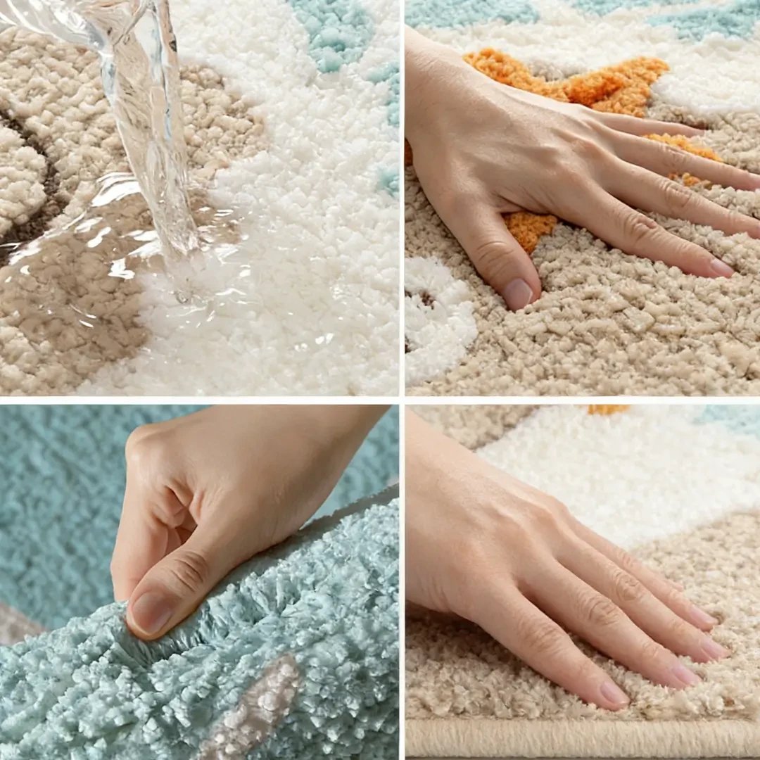 🔥HOT SALE 49% OFF - Ocean-Inspired Premium Microfiber Bath Rug