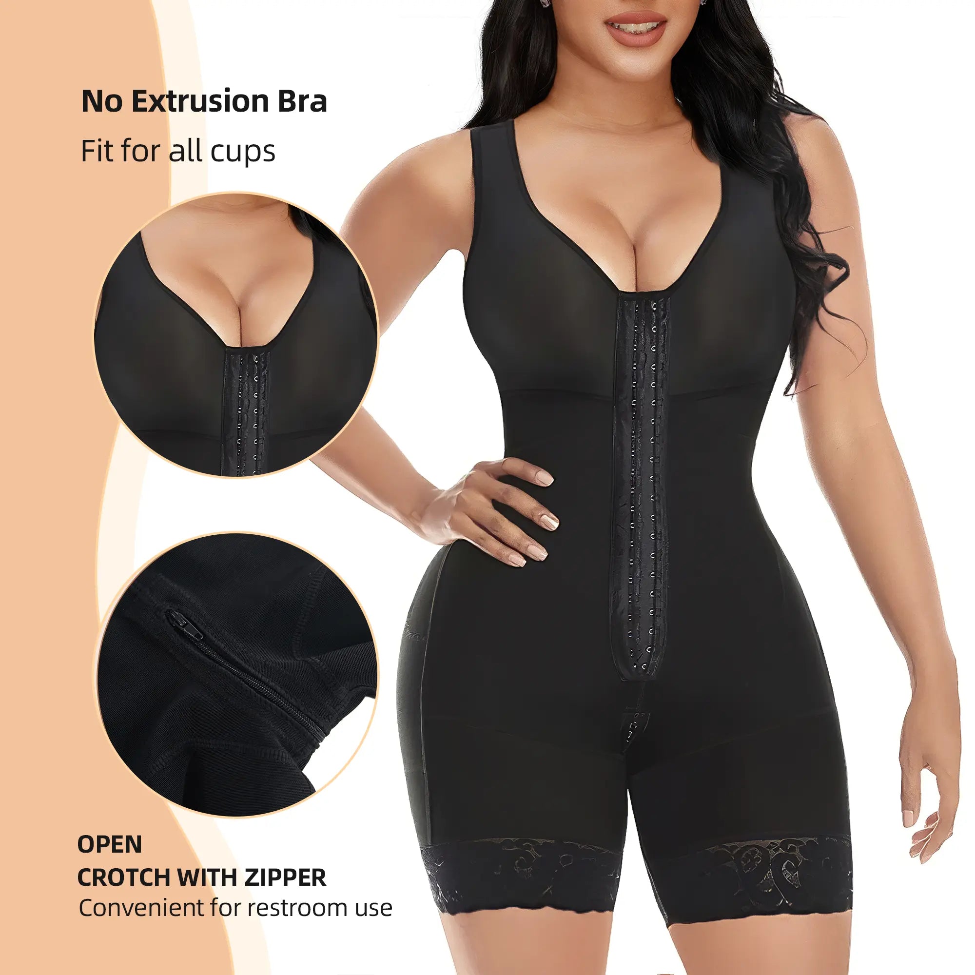 Bestselling Tummy Control Butt Lifter Shapewear with Hook Closure